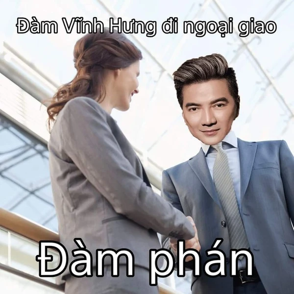 Meme Đàm Vĩnh Hưng bá đạo