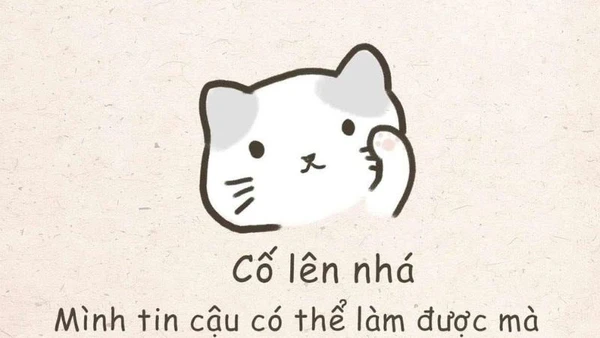 meme an ủi cố lên nhé