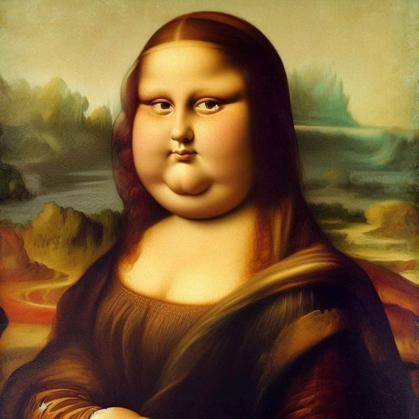 mona lisa meme béo ú