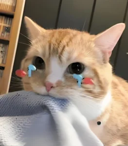 163+ ảnh meme mèo khóc chế hài hước đầy cảm xúc