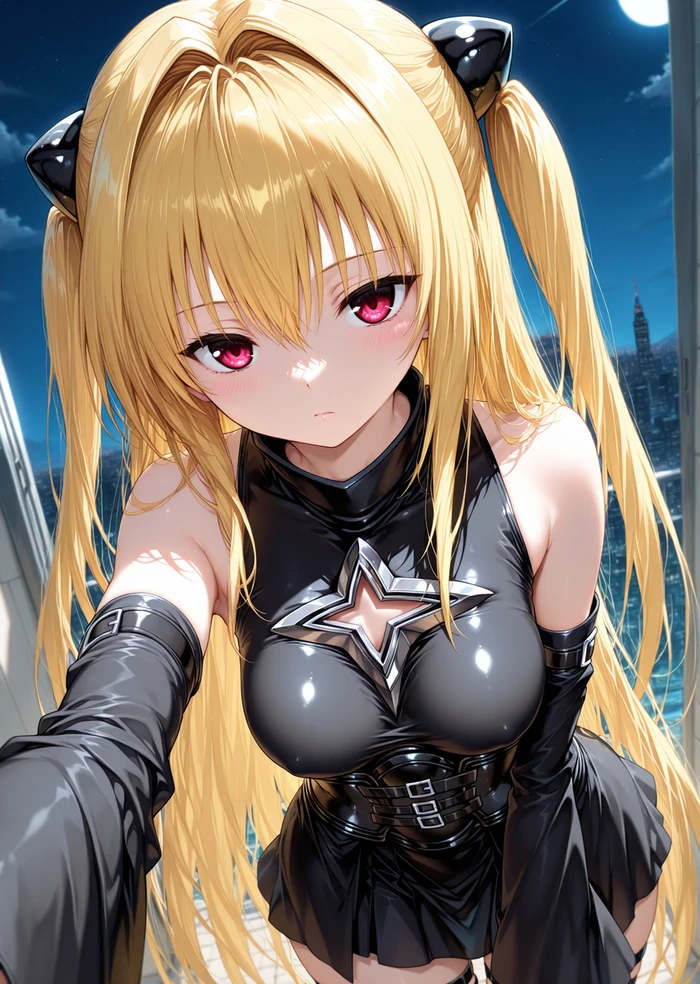 Ảnh Konjiki no Yami cosplay cởi đồ sexy