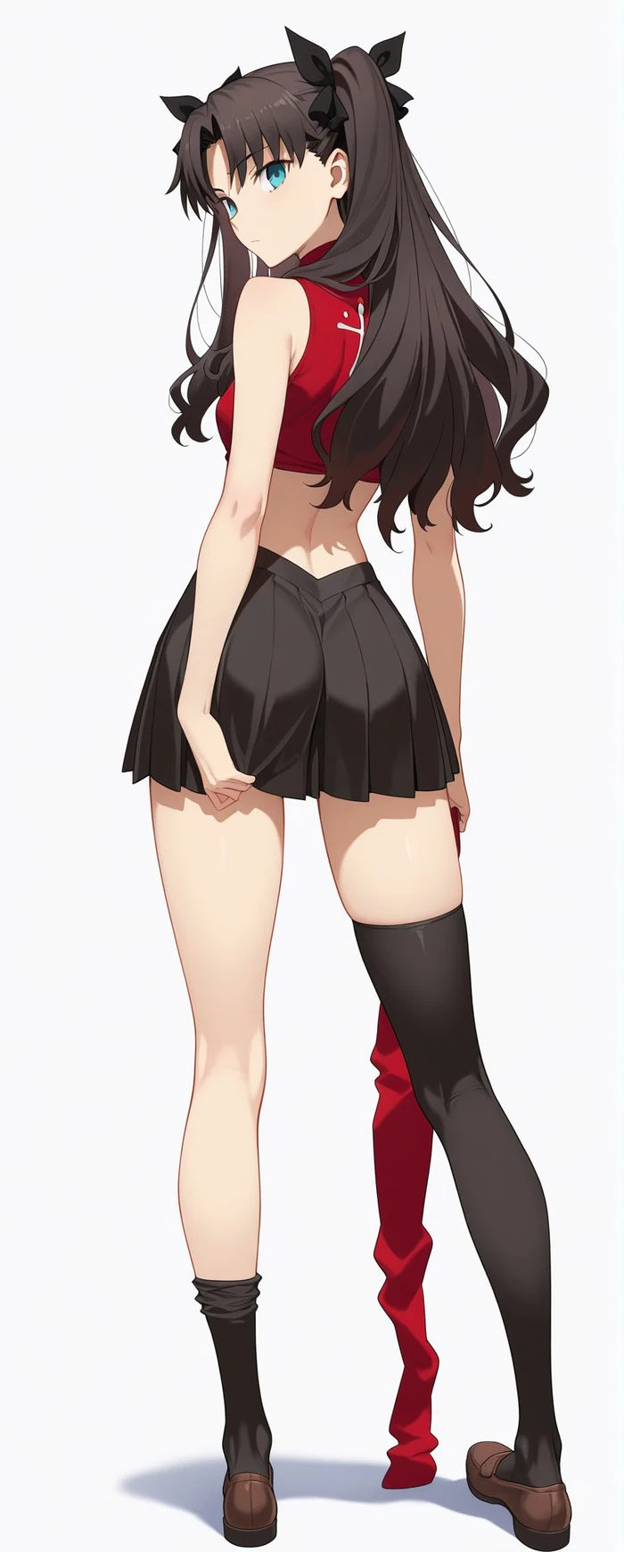 Ảnh Tohsaka Rin hentai nóng bỏng lộ hàng gợi tình
