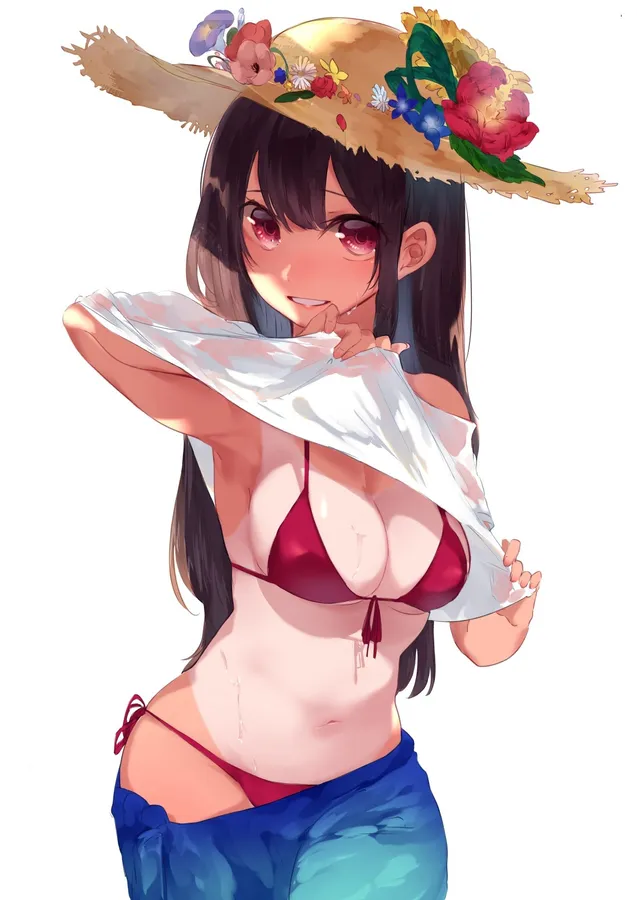 Ảnh đẹp Shiina Mahiru hentai bikini cuốn hút ba vòng chuẩn