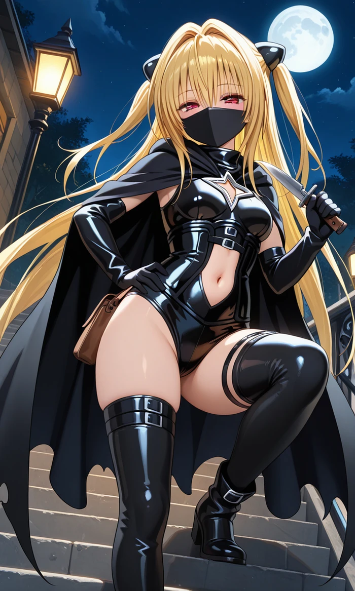 Hình Konjiki no Yami cosplay nóng bỏng