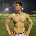 Hình trai đá bóng lực lưỡng đầy đặn phong độ
