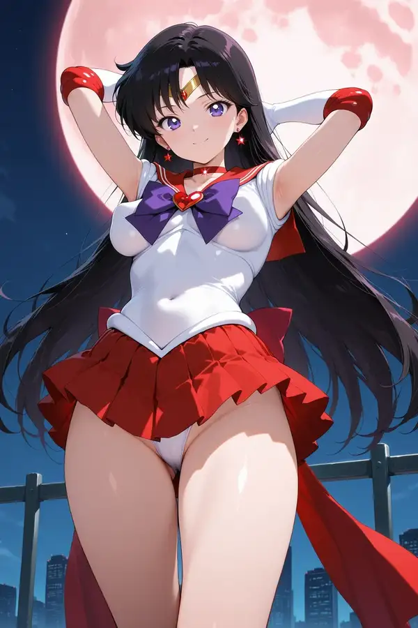 Hino Rei hentai ảnh anime Nhật