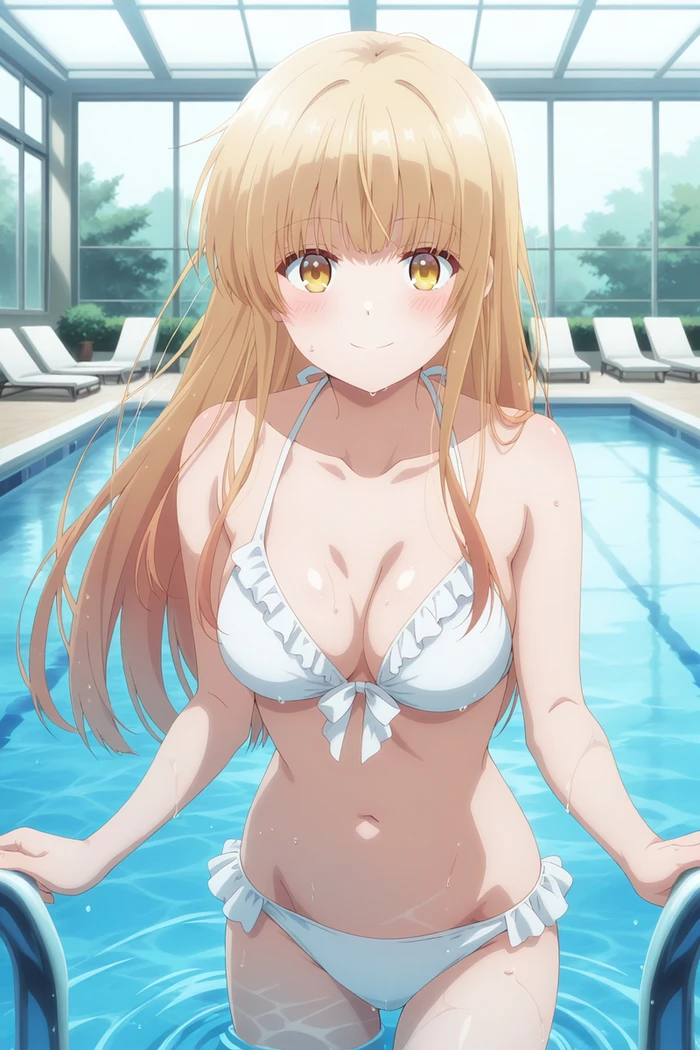 Shiina Mahiru hentai gợi cảm trong trang phục bikini quyến rũ