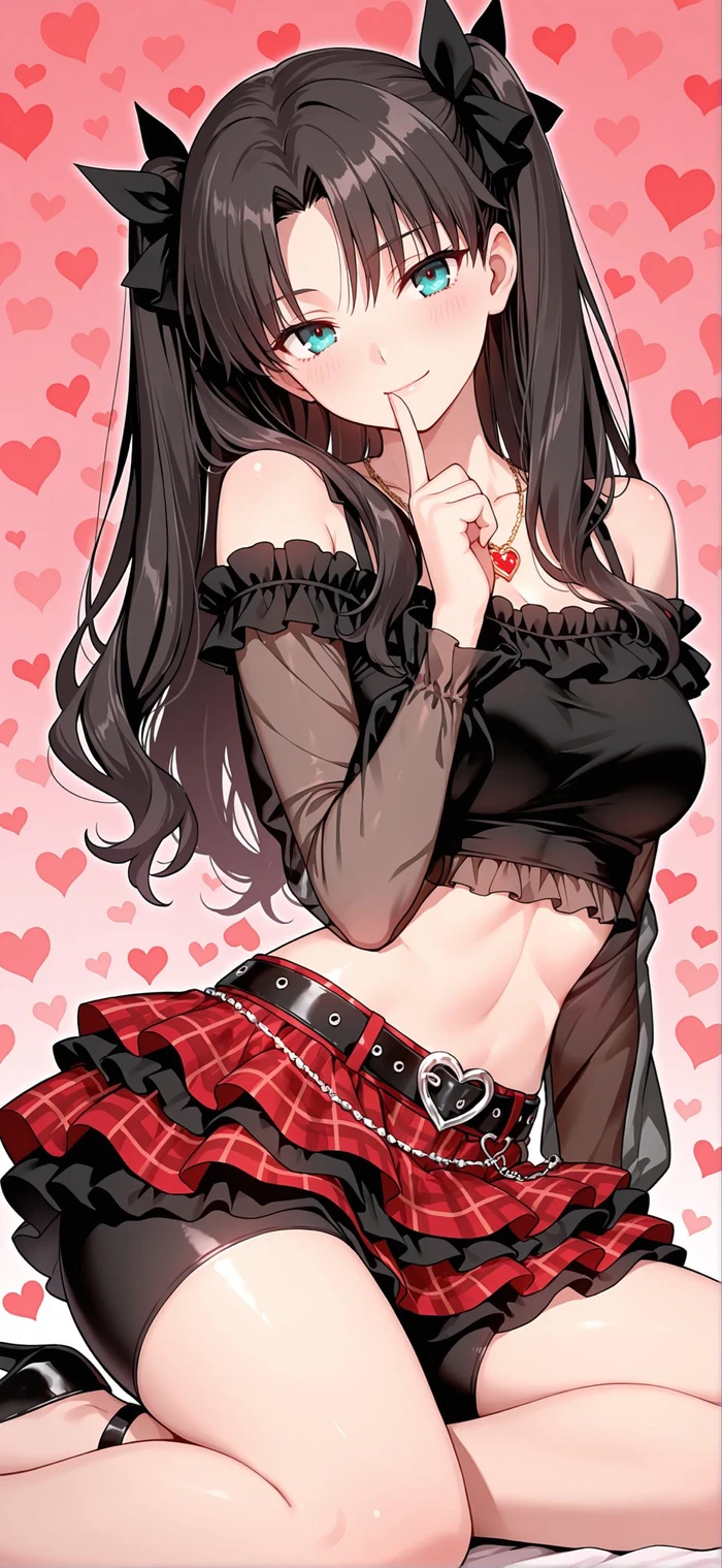Tohsaka Rin cosplay Doujin mông tròn nóng bỏng