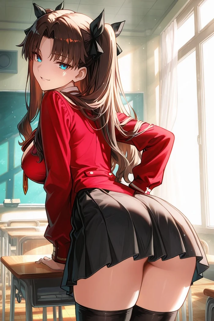 Tohsaka Rin manga R34 vú to gợi dục