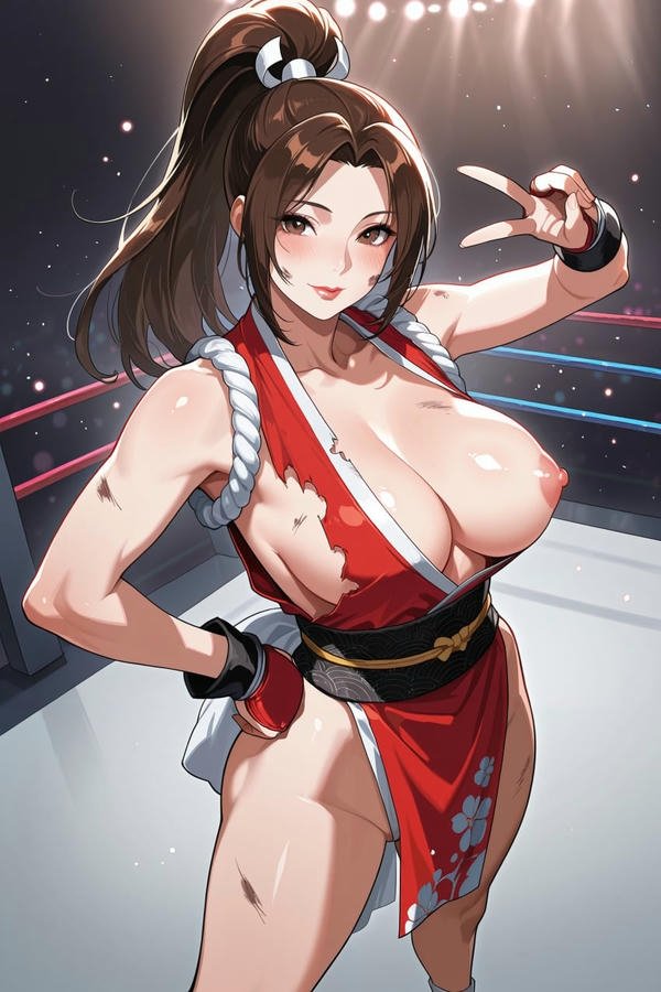 Bộ ảnh Mai Shiranui hentai sexy đỉnh cao