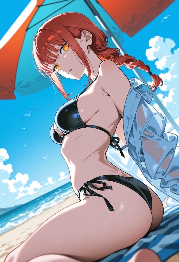 Ảnh Makima hentai khoe thân gợi cảm