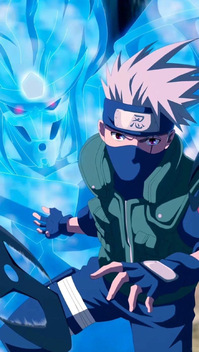 hình nền Kakashi che mặt