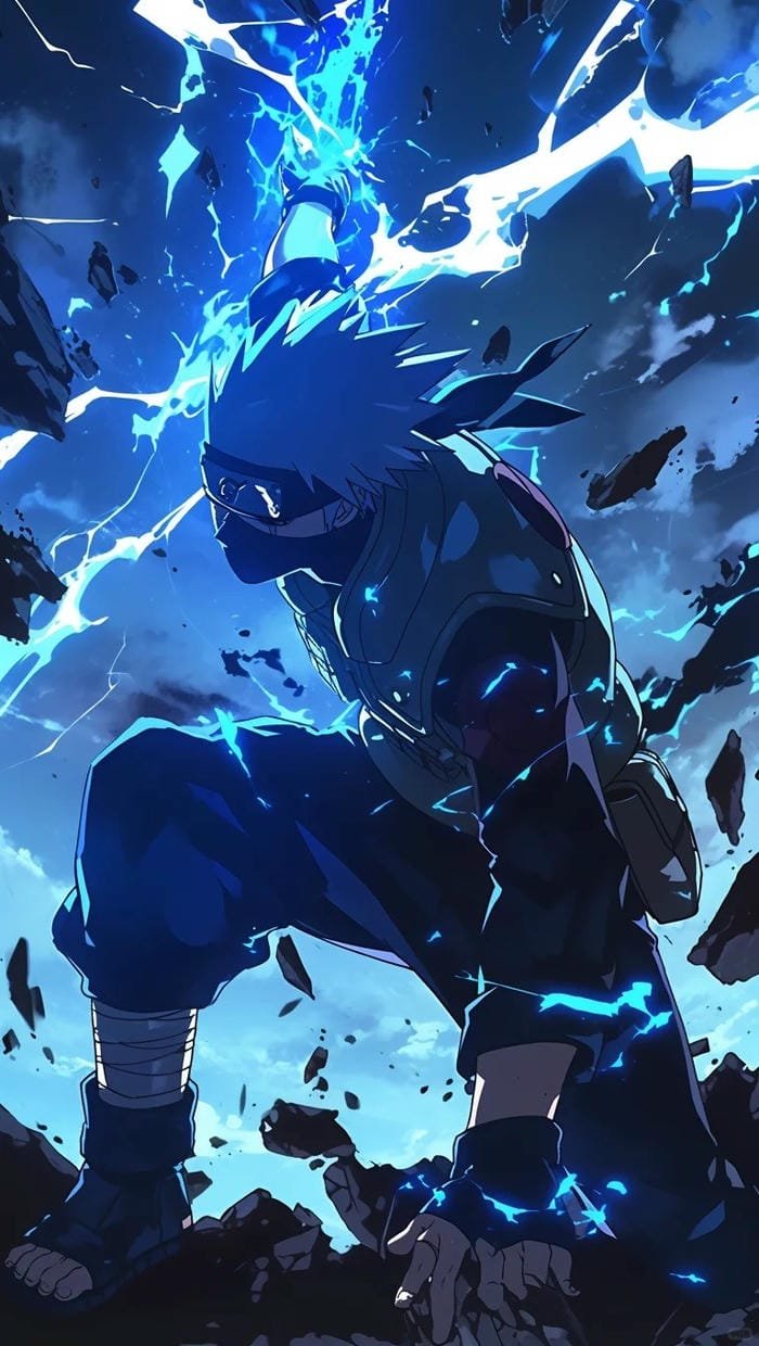 hình nền Kakashi lightning blade