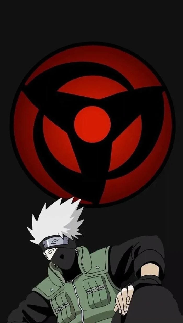 hình nền Kakashi vẽ tay