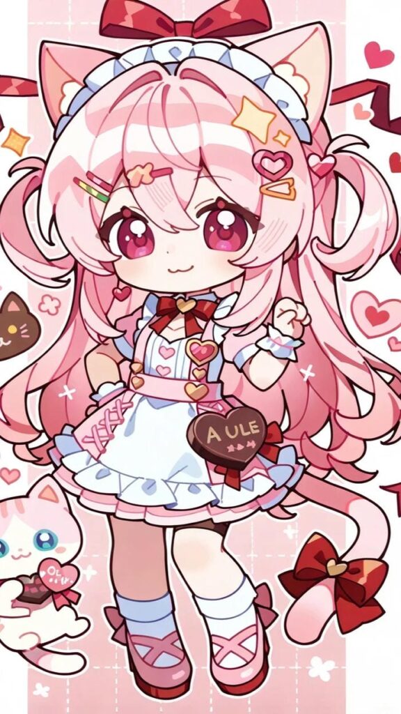 Top 300+ hình nền chibi dễ thương tan chảy cực hot hiện nay