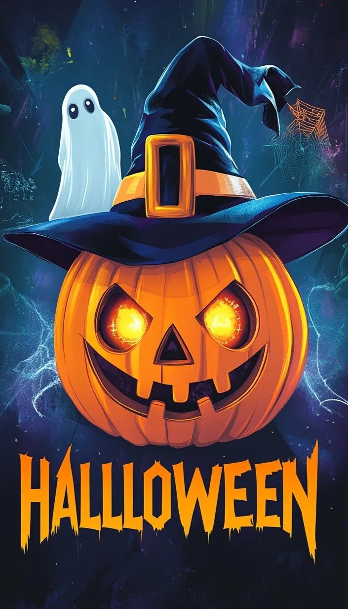 hình nền halloween cute