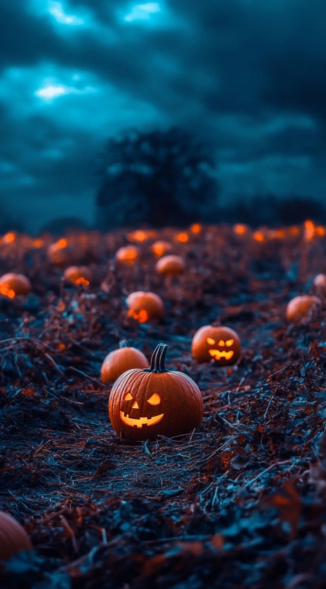 hình nền halloween sáng tạo