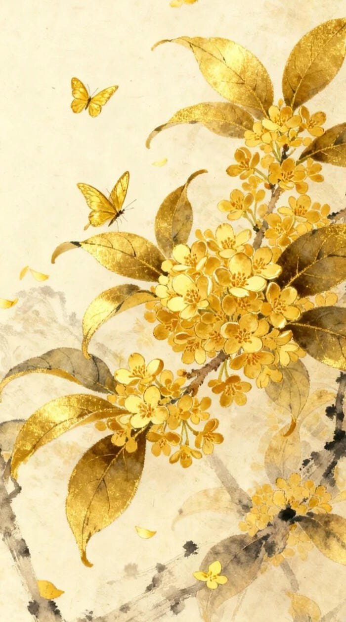 hình nền lá nguyệt quế 2025