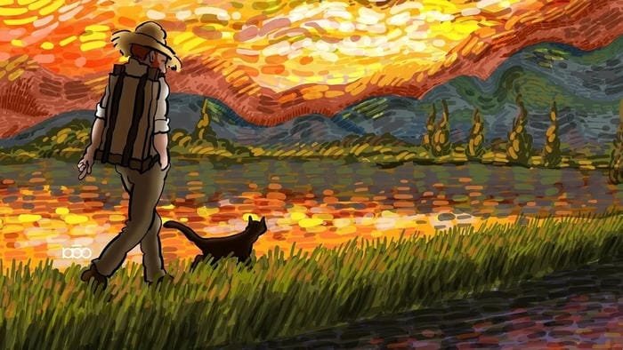 hình nền máy tính vintage cổ xưa