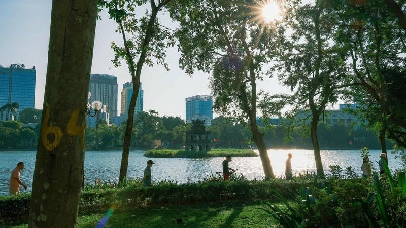 hình nền mùa thu 4k Hà Nội cho máy tính