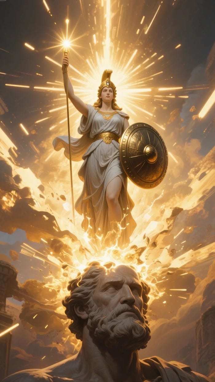nữ thần athena hình nền