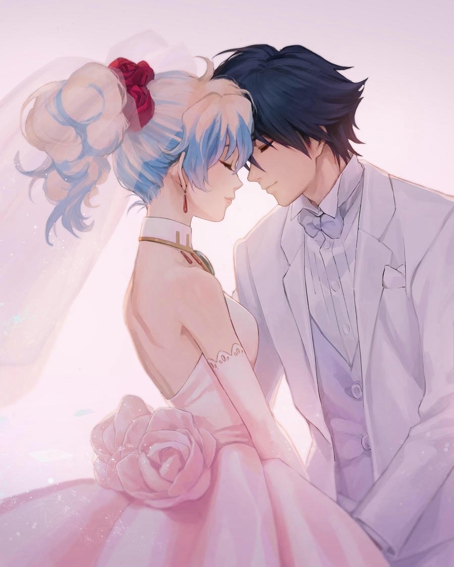 ảnh anime cưới ngọt ngào