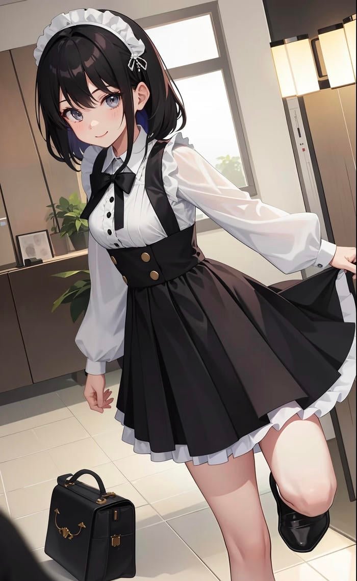 ảnh anime hầu gái cute girl