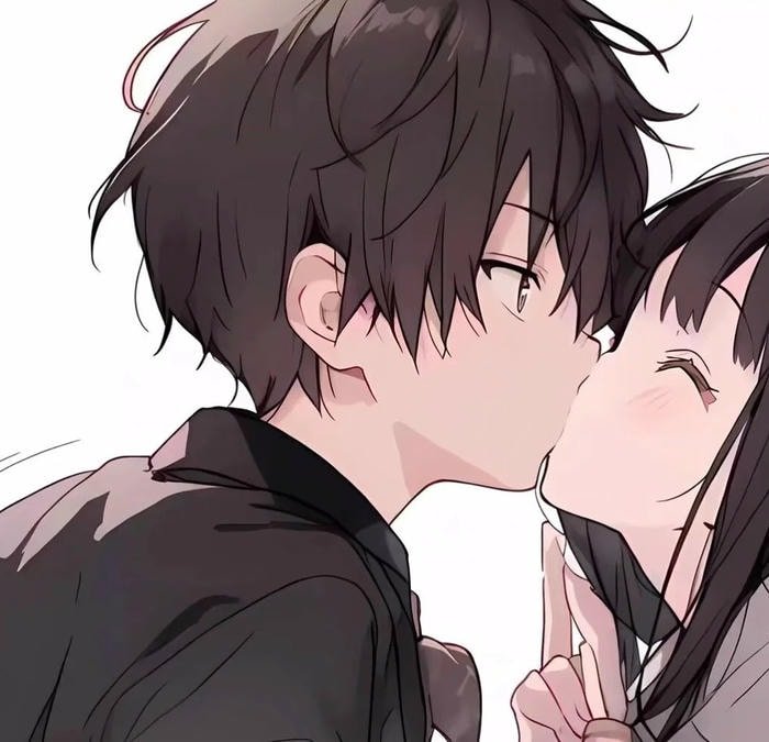 ảnh anime hôn nhau đẹp