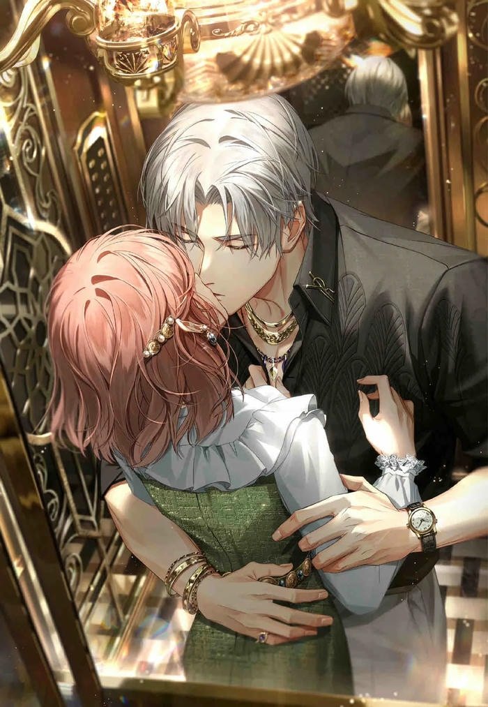 ảnh anime hôn nhau trong mưa