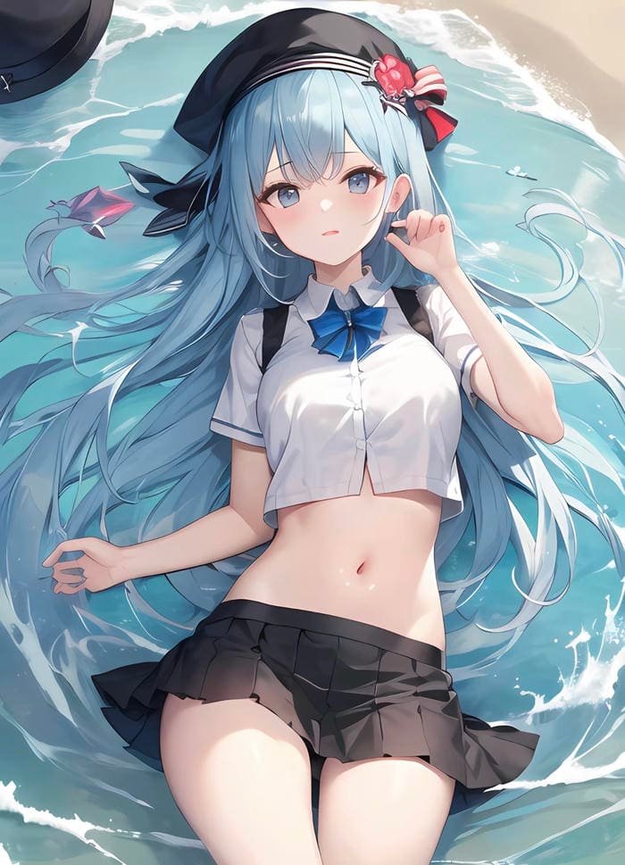 ảnh anime nữ sexy bikini