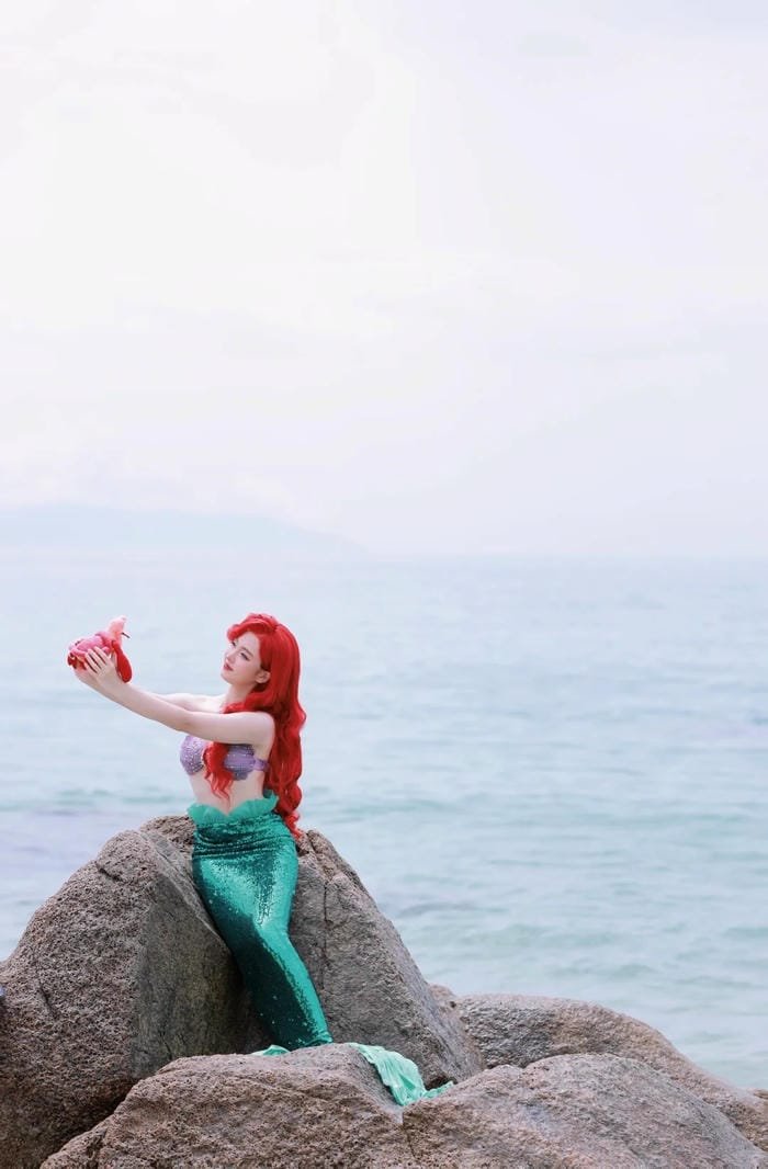 ảnh cosplay nàng tiên cá