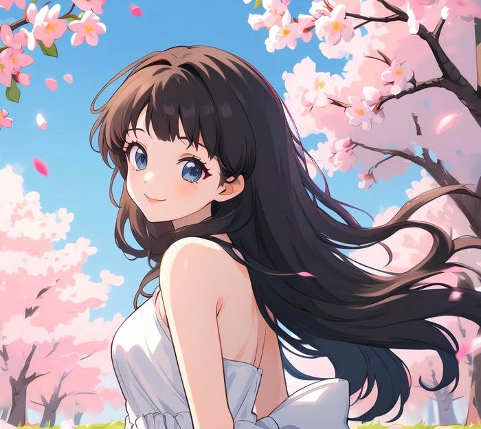 ảnh gái anime dễ thương