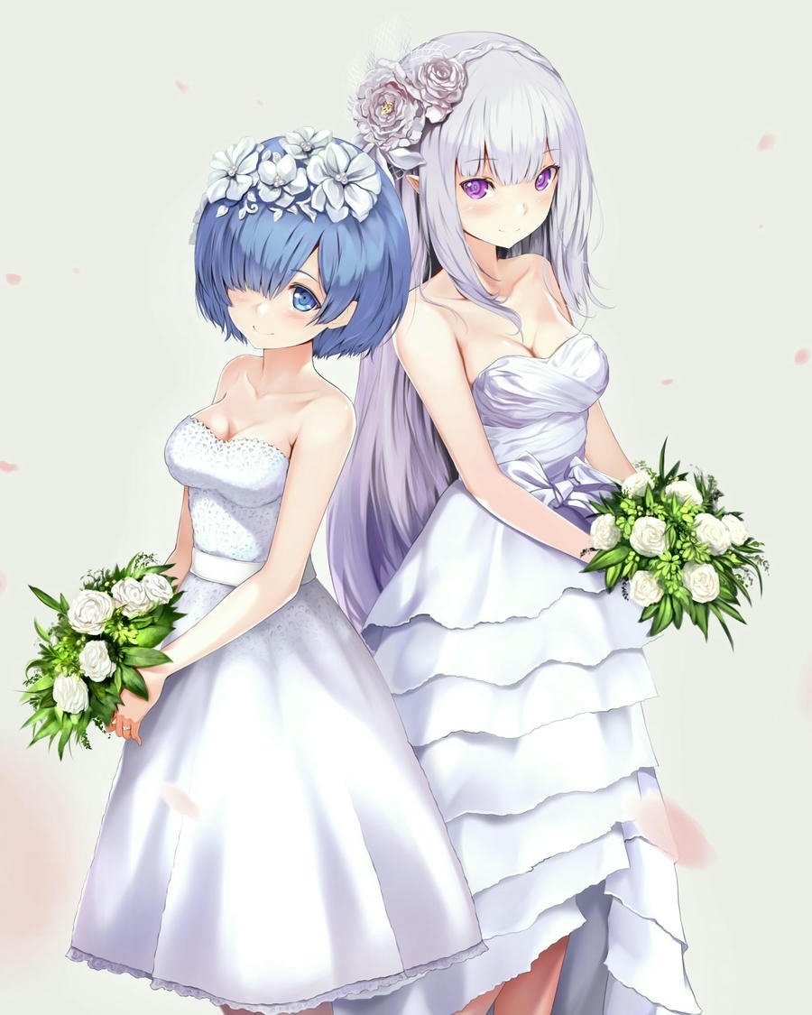 ảnh hoạt hình cưới anime đẹp