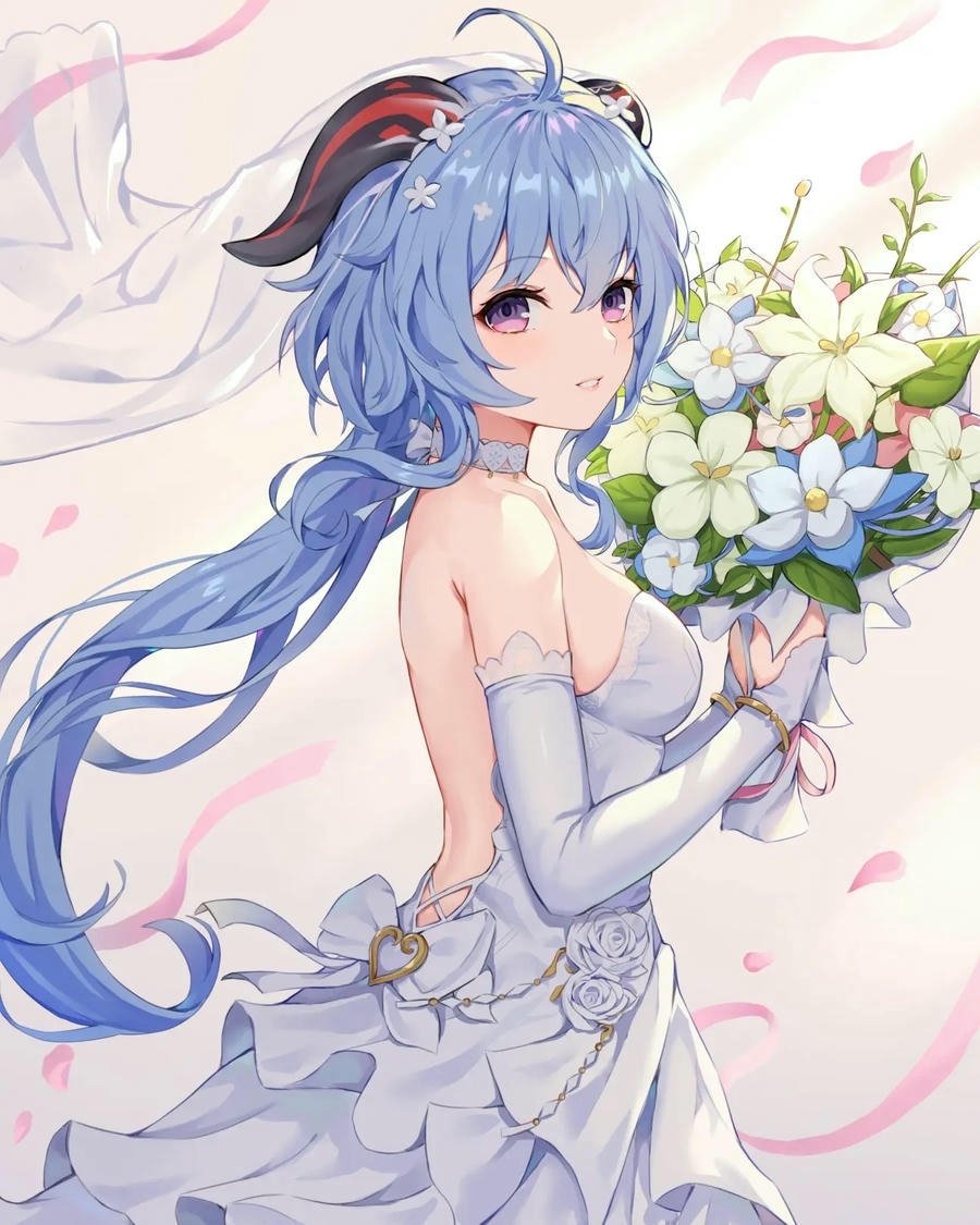 ảnh lãng mạn cưới anime