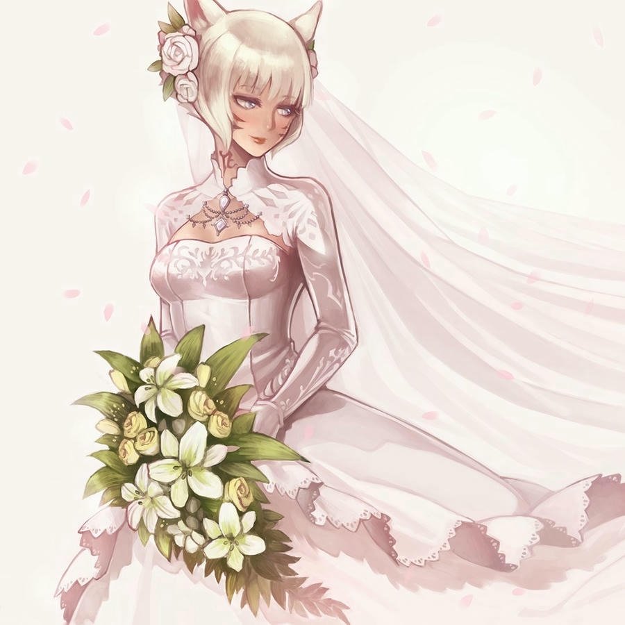 ảnh nhân vật cưới anime