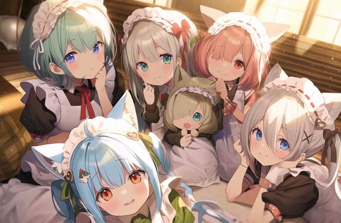 anime hầu gái đáng yêu nhất