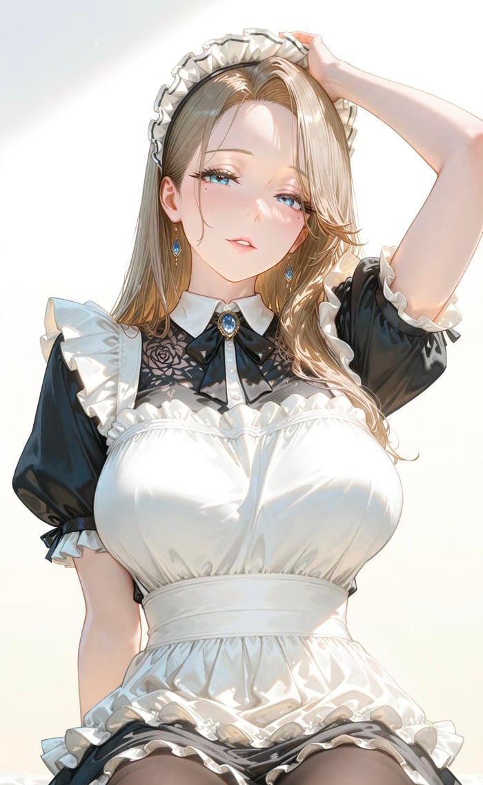 anime hầu gái đầy quyến rũ