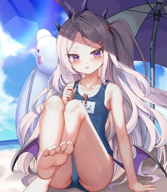 anime mặc bikini đáng yêu