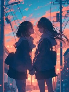 anime tình bạn nữ