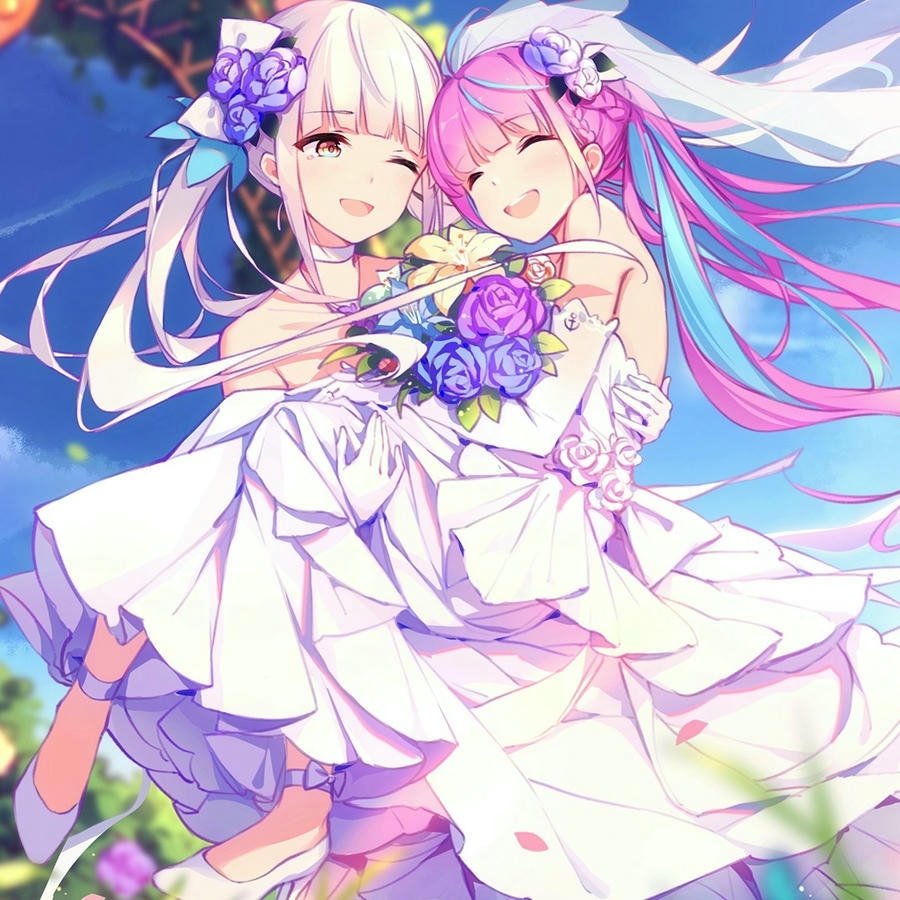 bộ sưu tập ảnh cưới anime