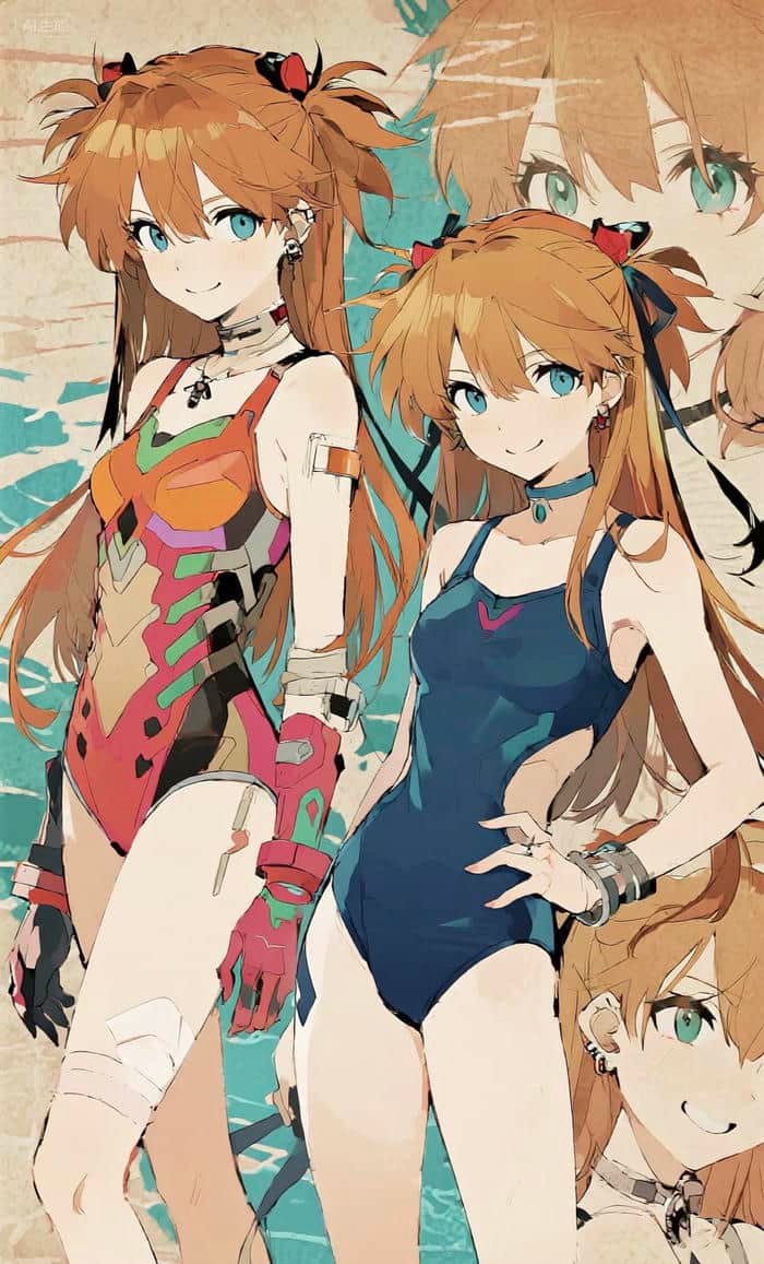 bức anime bikini đáng yêu