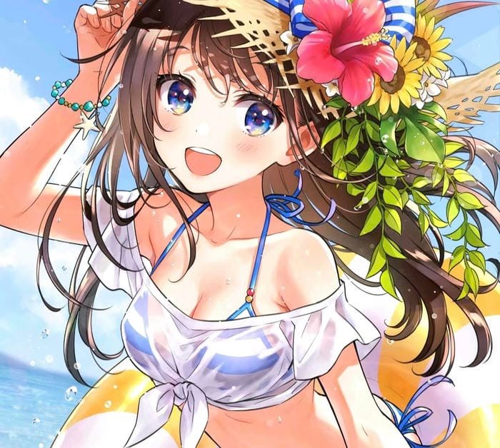 bức anime bikini đầy cuốn hút