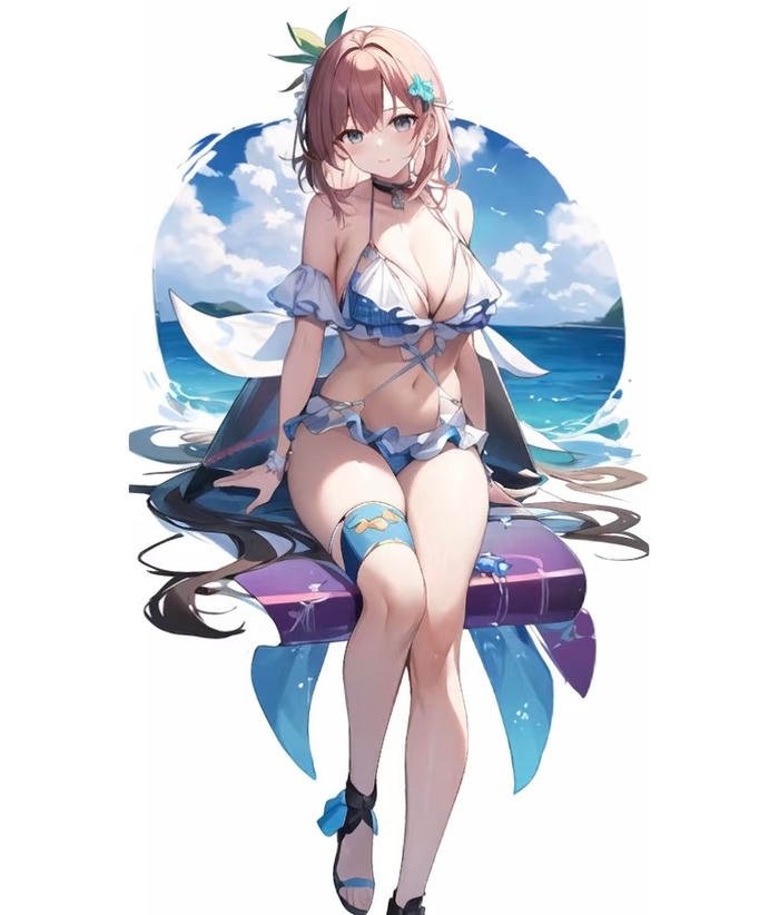 bức anime nữ đáng yêu