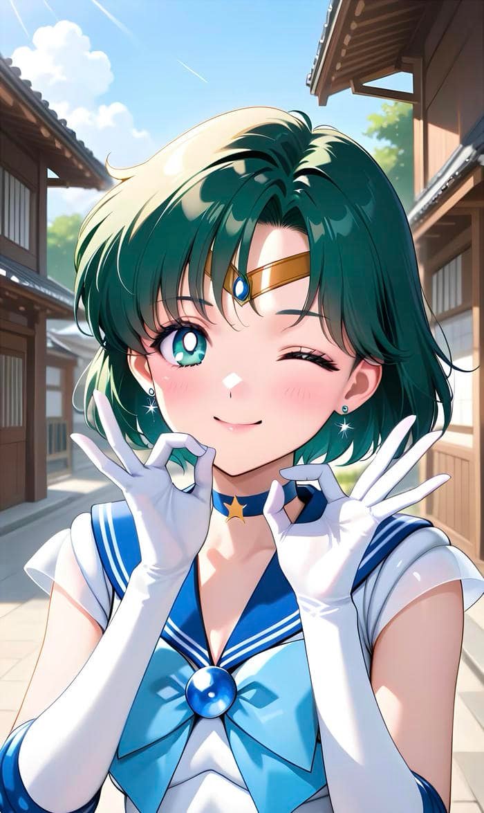 bức anime nữ hiền hòa