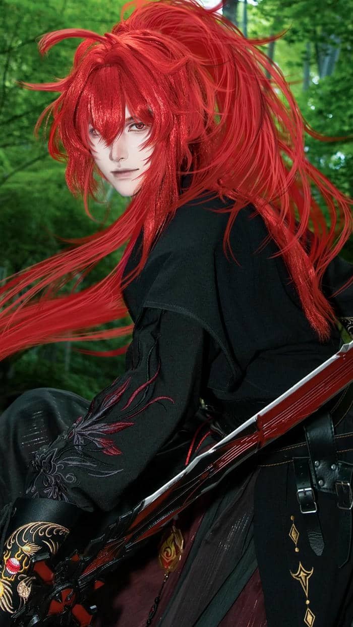 cosplay cổ trang quyến rũ