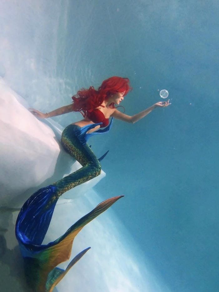 cosplay nàng tiên cá cosplay chụp ảnh