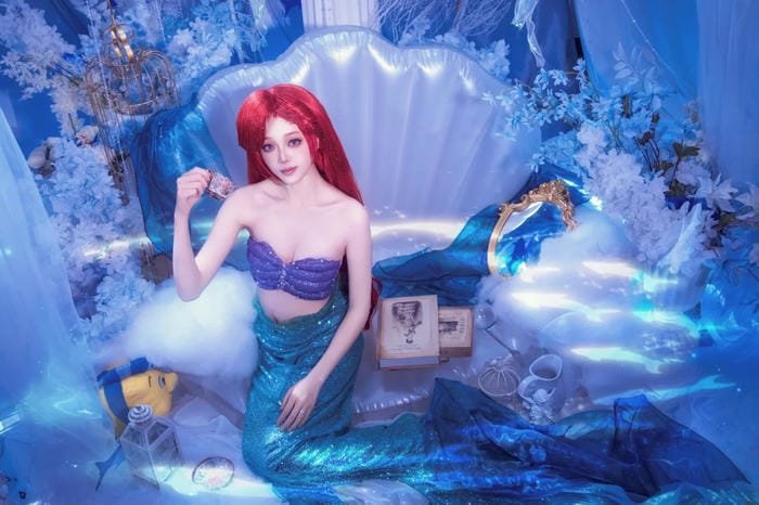 cosplay nàng tiên cá cosplay cổ tích