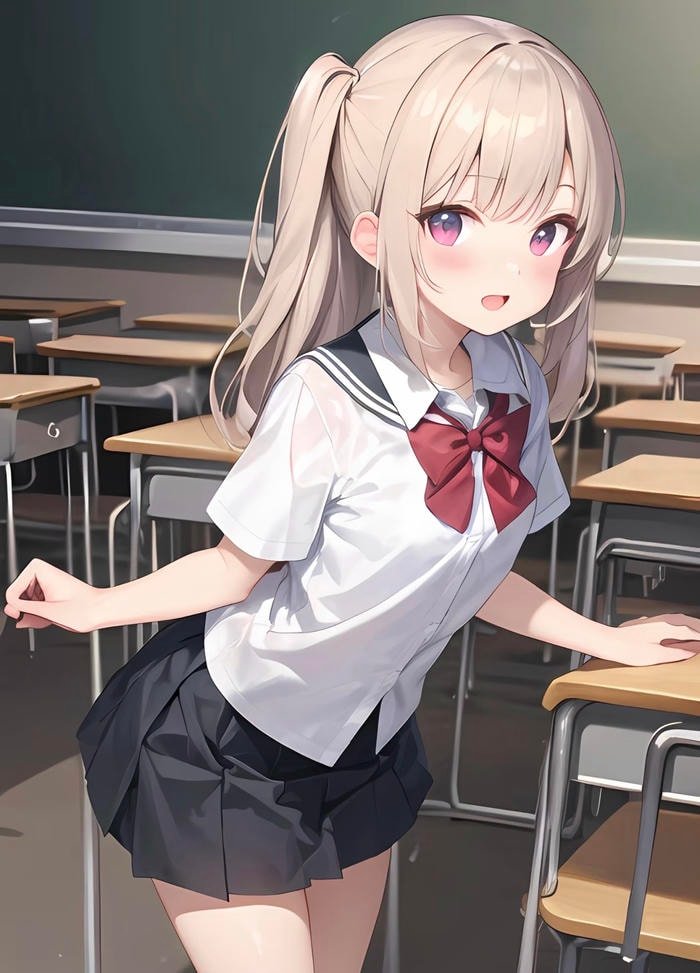 gái anime to tròn cute