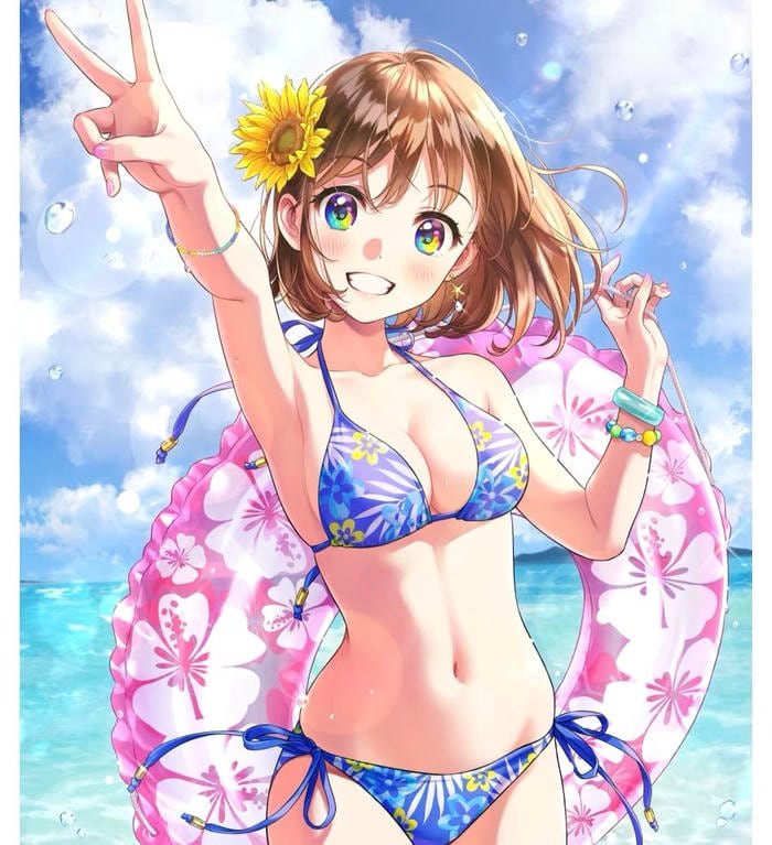 hình anime nữ xinh xắn