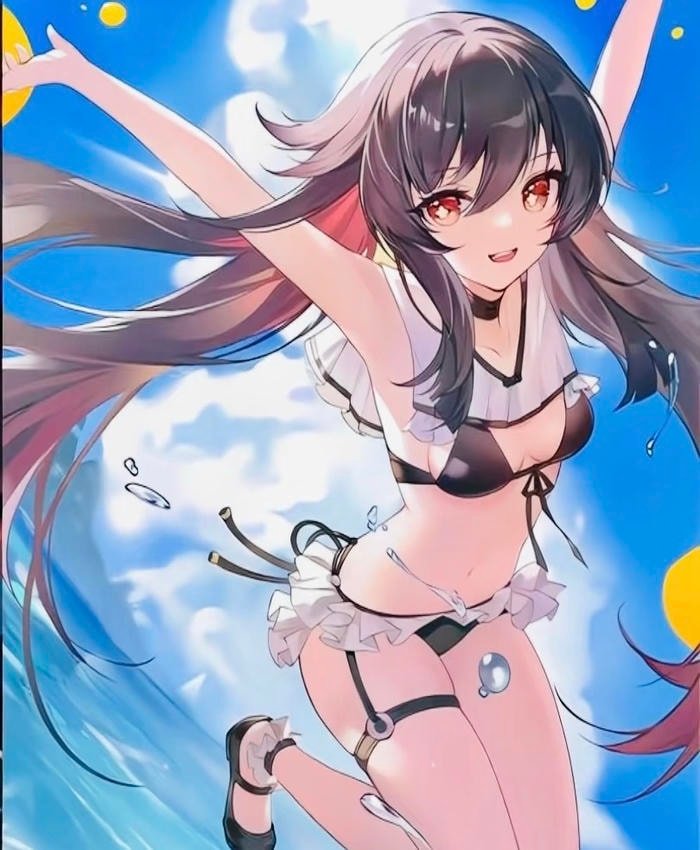 hình gái anime quyến rũ